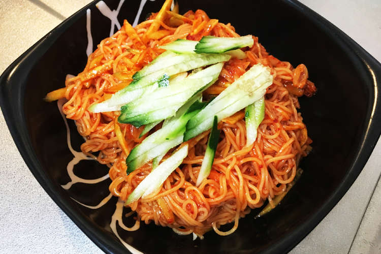 簡単 韓国人が教える失敗知らずのビビン麺 レシピ 作り方 By Hyoon1 クックパッド 簡単おいしいみんなのレシピが357万品