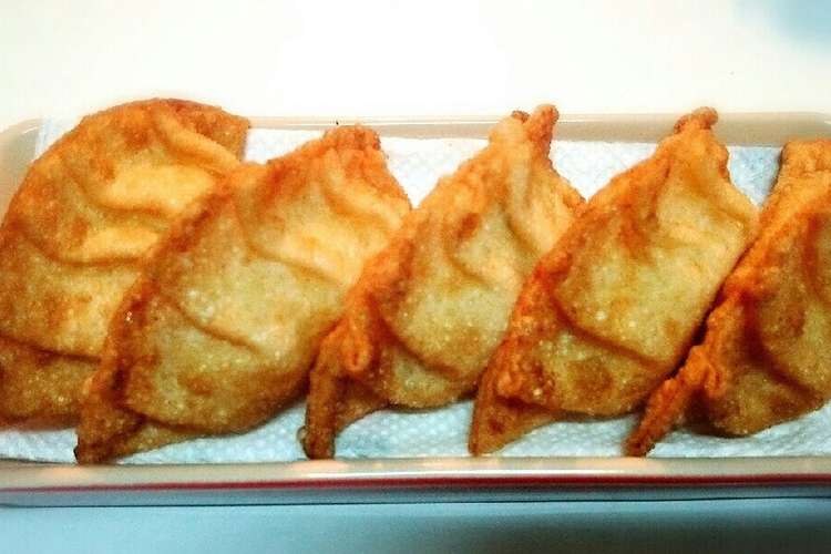大葉とじゃがいもの揚げ餃子 レシピ 作り方 By Mamma385 クックパッド 簡単おいしいみんなのレシピが367万品