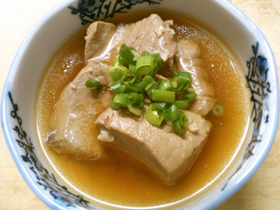 マグロの にんにく レモン 醤油煮込み！の画像