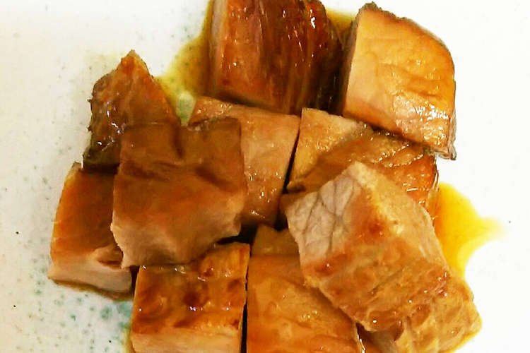 おつまみに 焼き豚の焦がし醤油タレ レシピ 作り方 By Michikusa3 クックパッド 簡単おいしいみんなのレシピが355万品