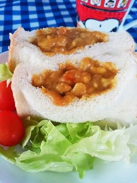 カレーリメイク! カンガルーサンド☆