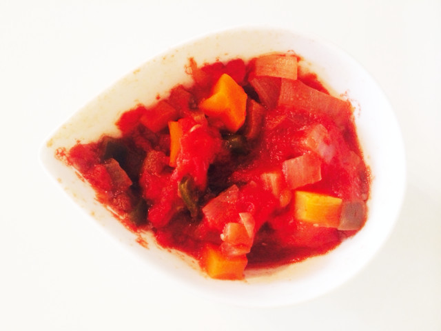 離乳食中期~ 野菜のトマト煮込みの画像