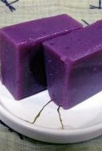紫芋のあっさり羊羹