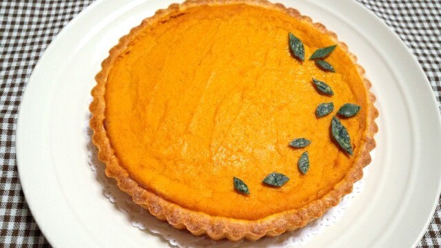 簡単 大好き かぼちゃのタルト レシピ 作り方 By もへほっぺ クックパッド