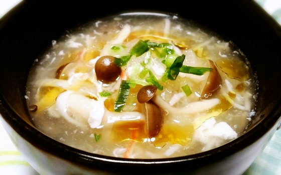 飲み干す美味さ♪ふわふわ大根の中華スープの画像