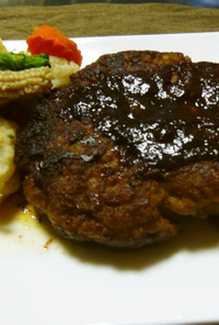 【肉料理】簡単シンプルハンバーグ