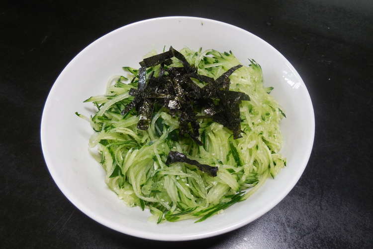 肥大キュウリのそうめん レシピ 作り方 By ぽぽるる クックパッド 簡単おいしいみんなのレシピが350万品