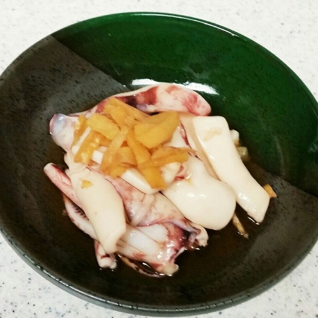 生スルメイカのサッと煮 レシピ 作り方 By 大ちゃんママ クックパッド 簡単おいしいみんなのレシピが368万品