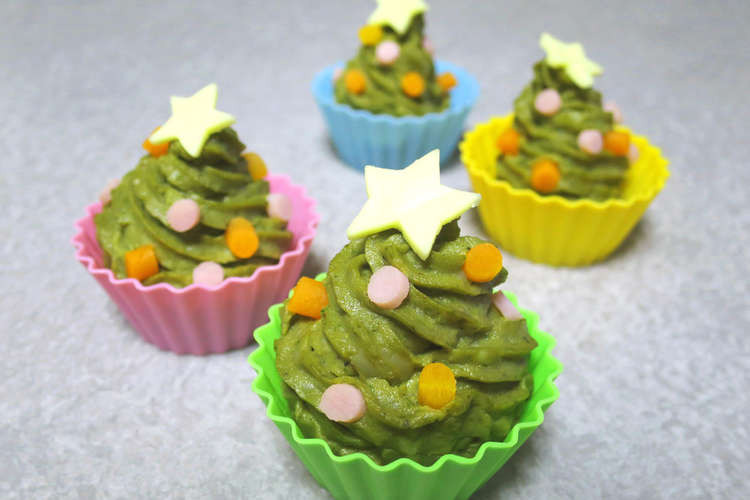 弁当おかず クリスマスツリー型ポテサラ レシピ 作り方 By パンダワンタン クックパッド