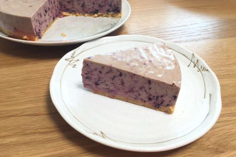 寒天ブルーベリーヨーグルトケーキ レシピ 作り方 By たいちのさっちゃん クックパッド