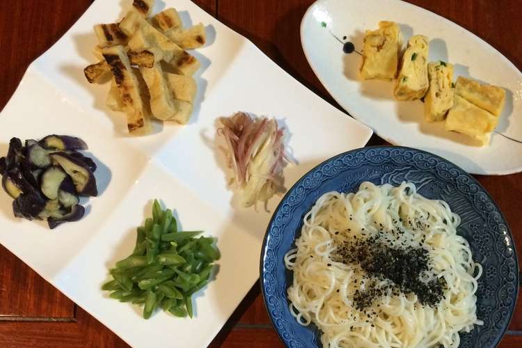 簡単ランチ 冷麦 素麺 レシピ 作り方 By ユリchan クックパッド 簡単おいしいみんなのレシピが357万品