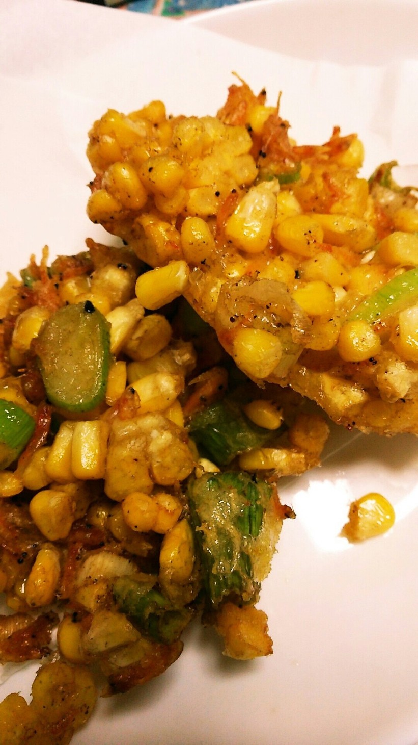 簡単 【とうもろこしのかき揚げ】☆ by showwindow 【クックパッド】 簡単おいしいみんなのレシピが356万品