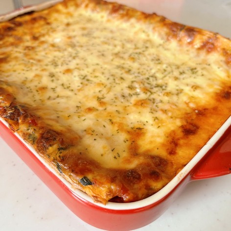 ほうれん草のラザニア lasagna