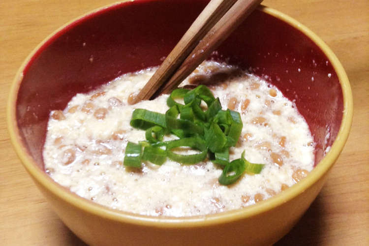 簡単夜食 納豆と豆腐のネバネバおかず レシピ 作り方 By こーくん クックパッド 簡単おいしいみんなのレシピが360万品