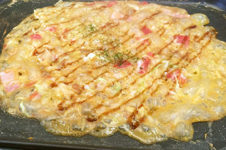 トマトとチーズのもんじゃ焼き レシピ 作り方 By お好み焼課 クックパッド