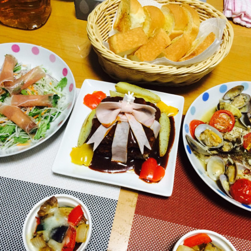 みんなの 記念日 夕食 レシピが87品 クックパッド