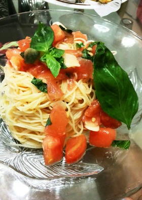 簡単!夏はやっぱり冷製パスタ!