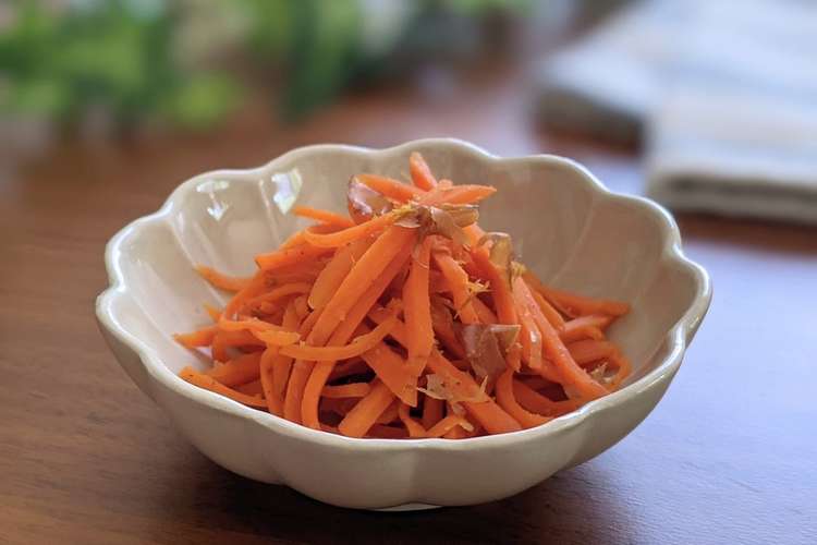 幼児食 人参おかか炒め レシピ 作り方 By Mirai クックパッド 簡単おいしいみんなのレシピが376万品