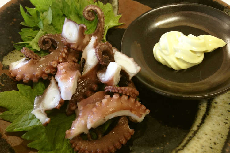 タコ刺しワサビマヨネーズ レシピ 作り方 By 明石浦漁業協同組合 クックパッド 簡単おいしいみんなのレシピが356万品