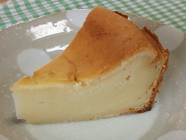 焼きヨーグルトでベイクドチーズ風ケーキの画像