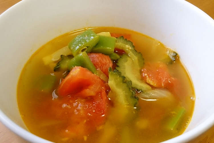夏野菜のカレースープ レシピ 作り方 By 聖 ジャムおじさん クックパッド