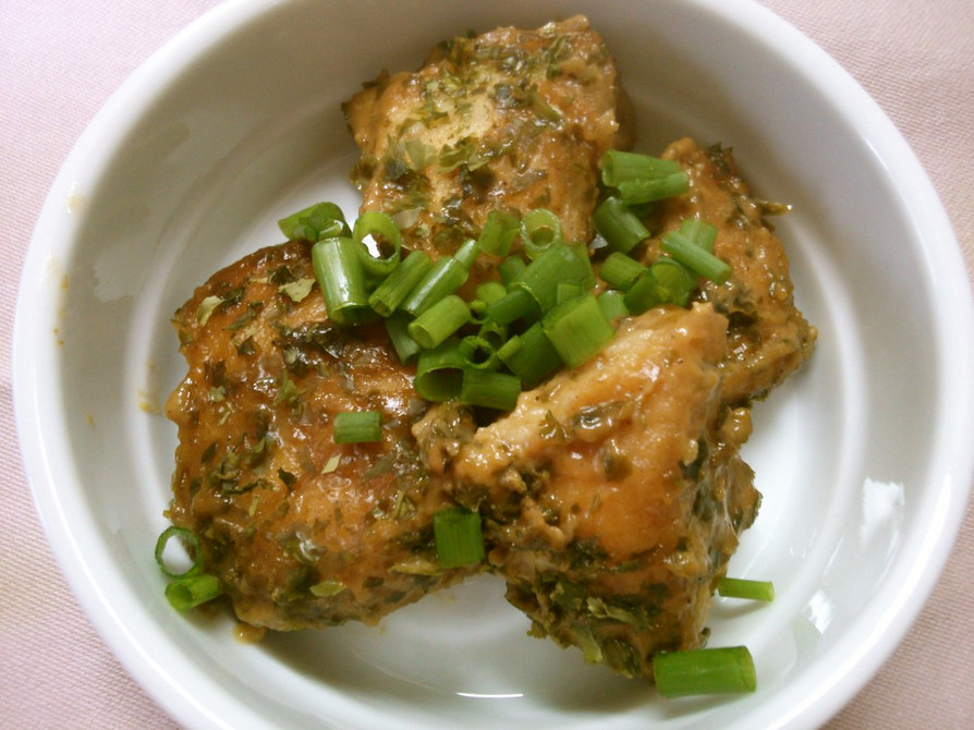 簡単！鶏むね肉の ソースマヨ 青海苔焼きの画像