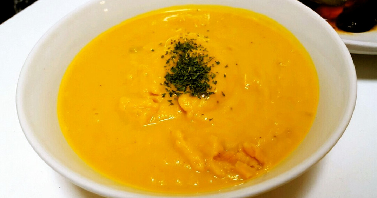クリーミーかぼちゃスープのレシピ