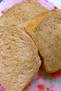 レーズン酵母の元種で天然酵母の玄米食パン