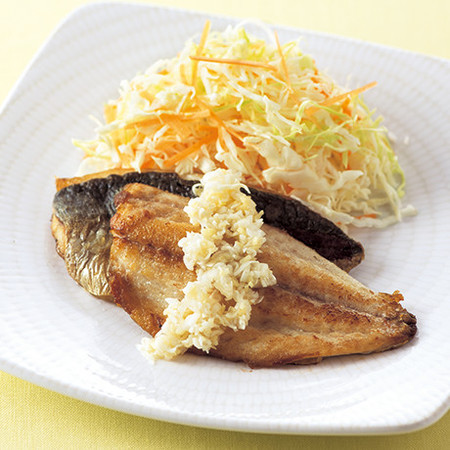 あじの揚げ焼きねぎだれがけ
