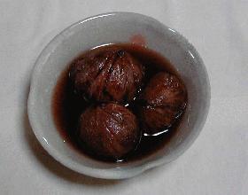 栗の渋皮煮