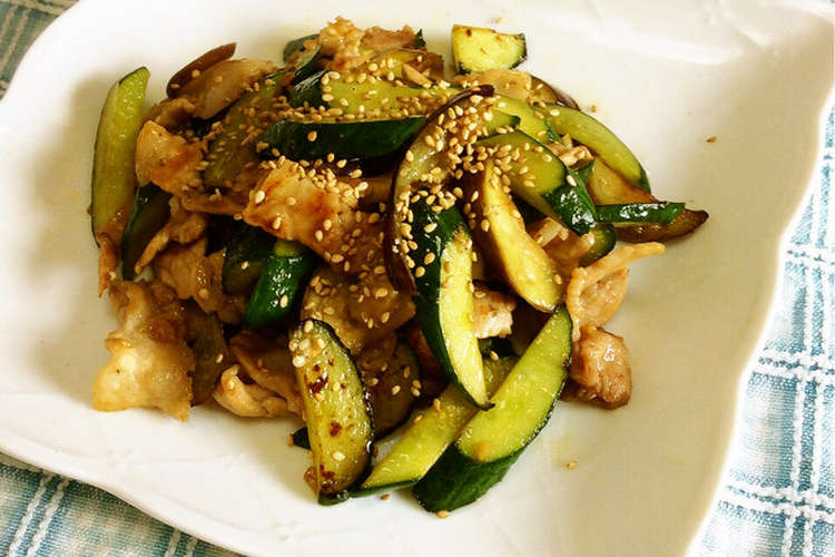 スタミナ満点 キュウリとナスのラー油炒め レシピ 作り方 By エリツインぴっぴ クックパッド 簡単おいしいみんなのレシピが372万品