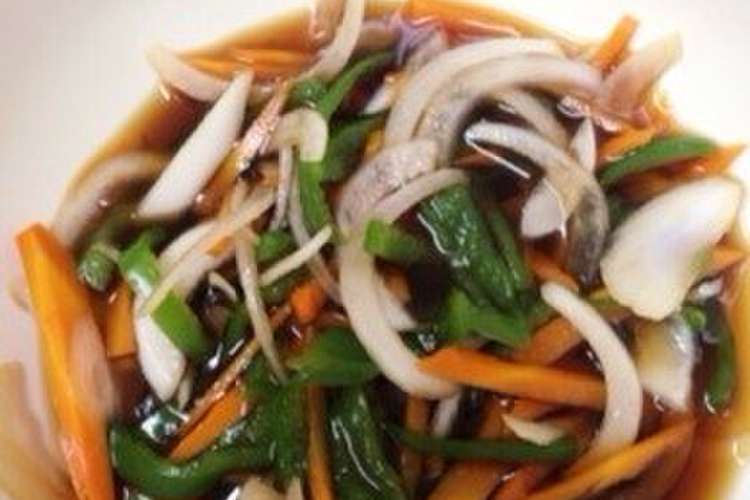 あじを揚げずに南蛮漬け あじの南蛮漬け レシピ 作り方 By ほっこり の クックパッド