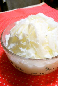台湾風(雪花氷)♡ココナッツミルクかき氷