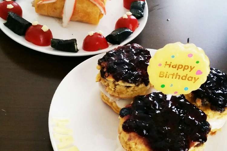 2歳誕生日ミッキーメニュー チョコ不要 レシピ 作り方 By エーアールママ クックパッド 簡単おいしいみんなのレシピが355万品