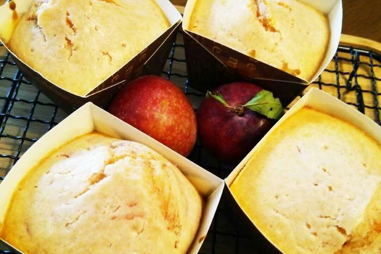 夏 プラムのココナッツオイルカップケーキ レシピ 作り方 By たぬぴぃ クックパッド 簡単おいしいみんなのレシピが350万品