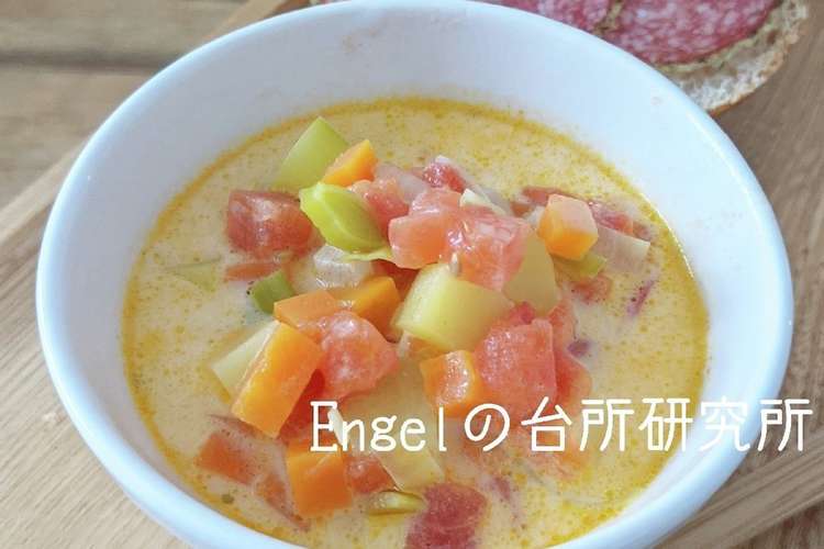 新鮮トマトの野菜スープ カナダ料理 レシピ 作り方 By Engel クックパッド 簡単おいしいみんなのレシピが352万品