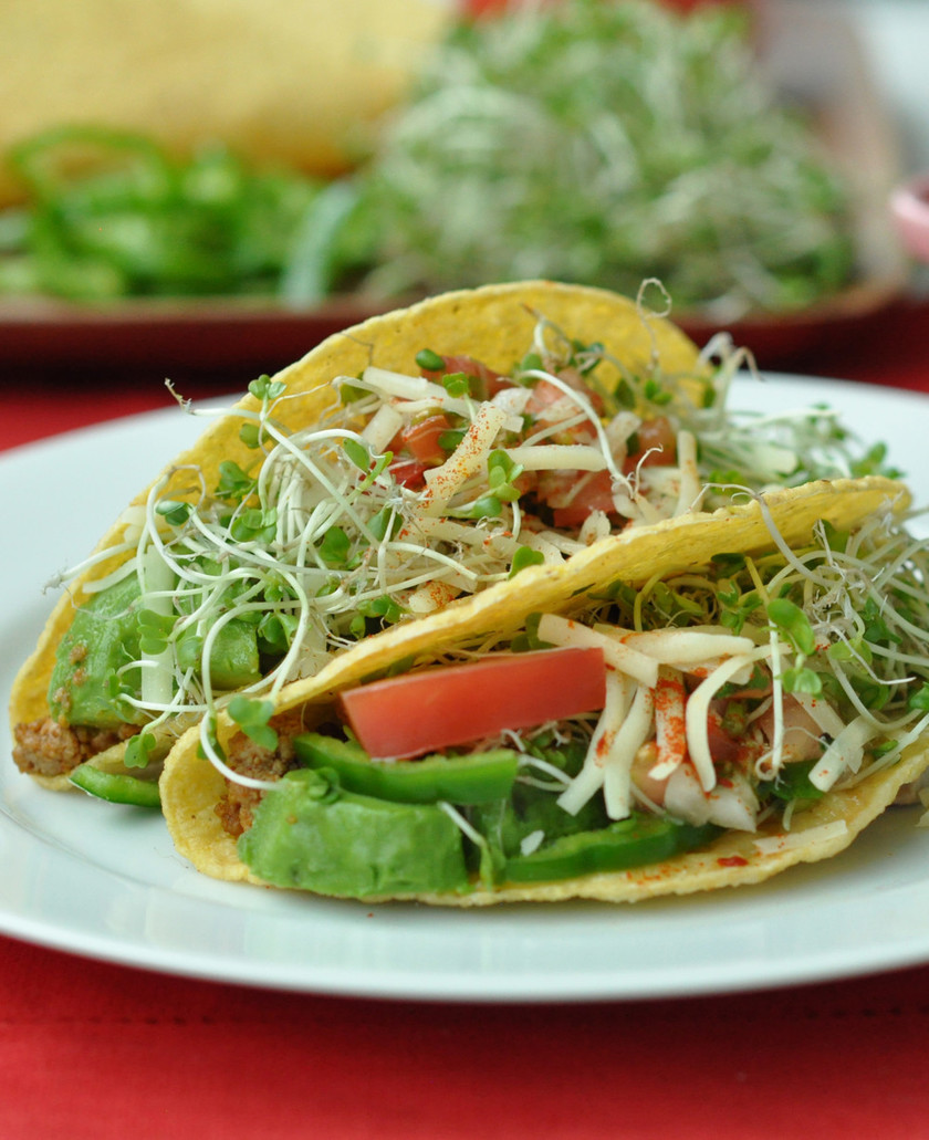 簡単ステーキタコスのレシピ