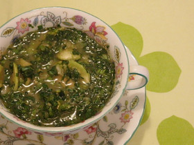 ほうれんそうのロー・スープ