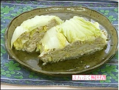 白菜と豚肉の重ね蒸しの写真