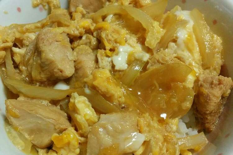 フライパンでまとめてとろふわ親子丼 レシピ 作り方 By あおい1701 クックパッド 簡単おいしいみんなのレシピが350万品