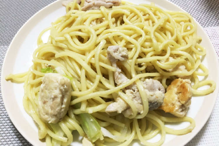 冷凍豆腐で塩焼きそば レシピ 作り方 By まるがりーん クックパッド 簡単おいしいみんなのレシピが361万品