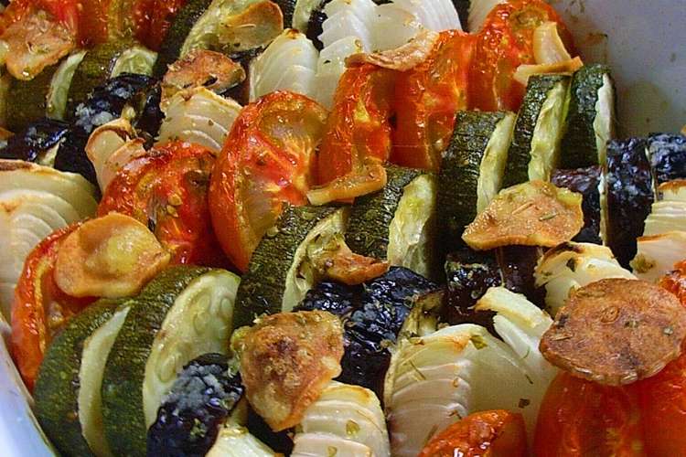 火を使わない 簡単 夏野菜のオーブン焼き レシピ 作り方 By にゃごにゃご ん クックパッド 簡単おいしいみんなのレシピが375万品