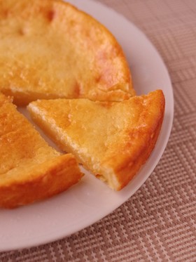 HMとスライスチーズで超簡単チーズケーキ