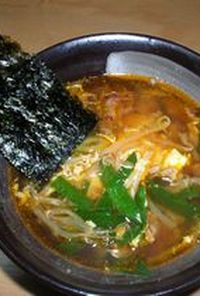 ピリッ辛☆牛肉の韓国風スープ