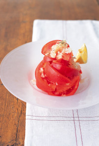 トマトのシンプルサラダ
