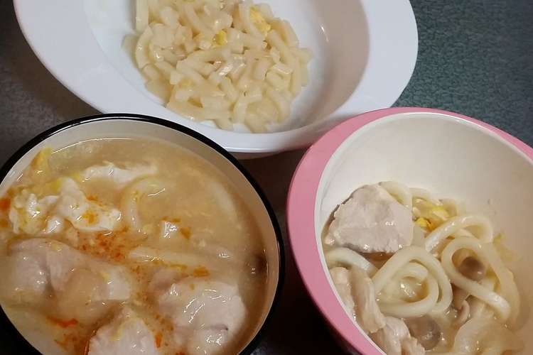 子供に取り分け 味噌煮込みうどん レシピ 作り方 By すみひり クックパッド 簡単おいしいみんなのレシピが360万品