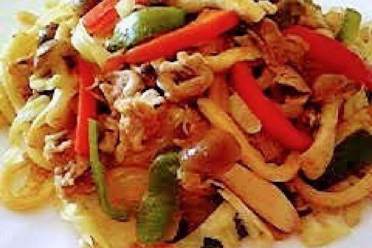 スパイシー カレー 焼うどん レシピ 作り方 By Merryg クックパッド 簡単おいしいみんなのレシピが360万品
