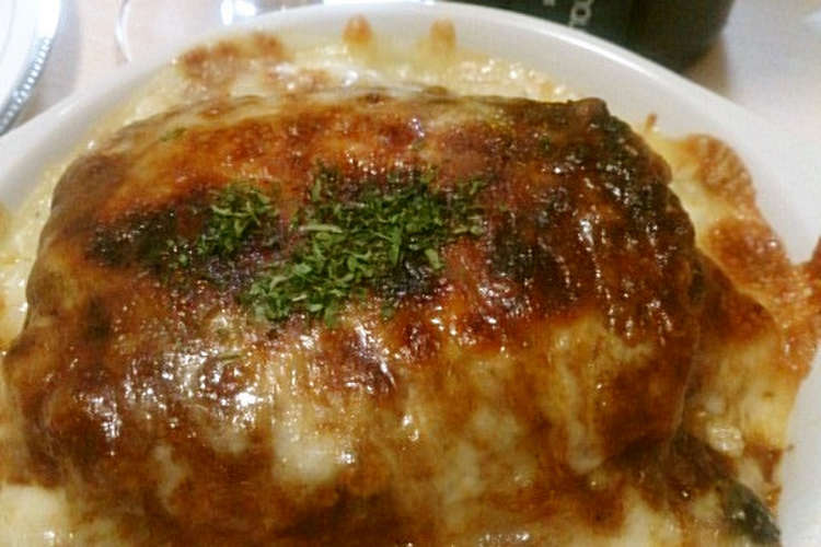 ワインに合う とろーりハンバーグドリア レシピ 作り方 By ちびチェブ クックパッド