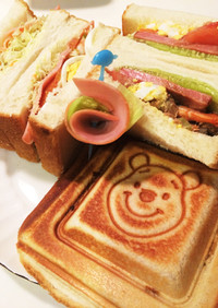 夏休みサンドイッチ⁑自分で中身を選ぼ！