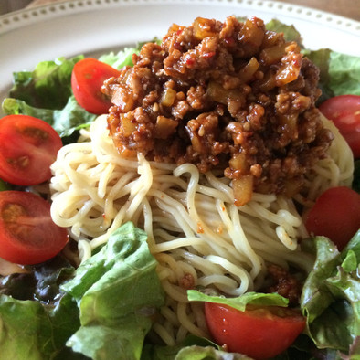 ♡夏のお昼に！簡単肉味噌冷麺♡の写真